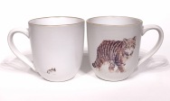 Wildcat chunky mug by Angus Grant